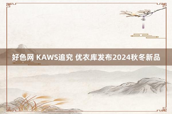 好色网 KAWS追究 优衣库发布2024秋冬新品