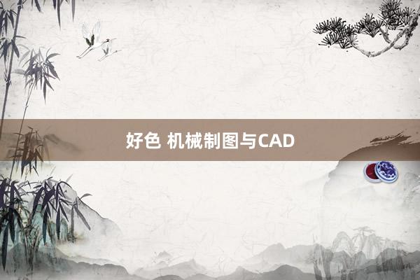 好色 机械制图与CAD